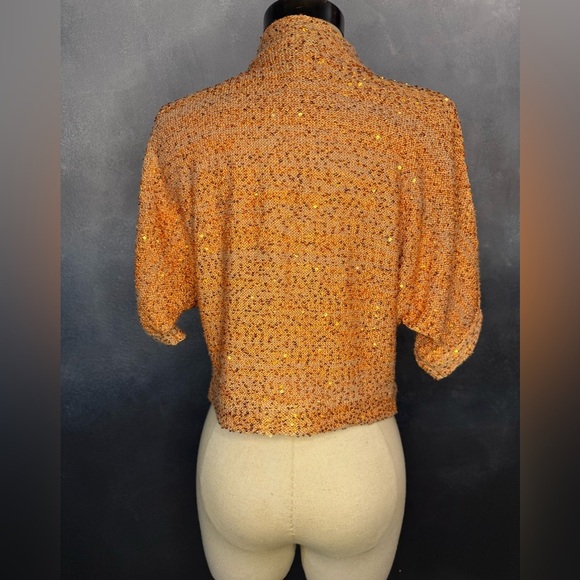 ✨ Y2K Sparkle Sequin Knit Shrug by INC International Concepts ✨ - Picture 4 of 8